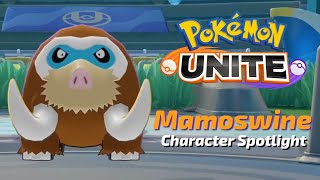 Mamoswine ACTUAL Character Spotlight  Pokemon UNITE [upl. by Acire]