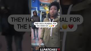 The Hood Cat Funeral is a Movie 😔🕊️ cat hood funeral viralvideo [upl. by Charlotte]