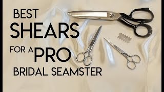 My favorite Best shears and scissors for a professional seamster seamstress tailor alterations [upl. by Navac598]