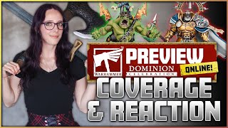 Warhammer Dominion Celebration Preview News  Stormcast Lord Commander amp Orruk Boss Minis Revealed [upl. by Kolnick56]