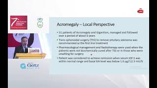 Local Perspective Managing Acromegaly in Pakistan 3rd July 7th Mid Summer Endocrine Updates 2021 [upl. by Ainet]