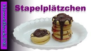 Terrassen Plätzchen  Backanleitung von HomeBackDE [upl. by Relluf]