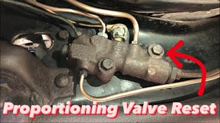 GM Proportioning Valve Reset [upl. by Skill491]