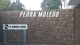 Pedra Moledo O que é qual o preço e onde comprar esta pedra para revestimento natural [upl. by Annalee]