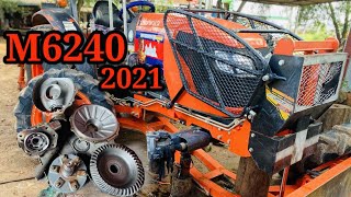 Avoid Mistakes Front Seal Replacement on KUBOTA M6240SU [upl. by Rawdan]