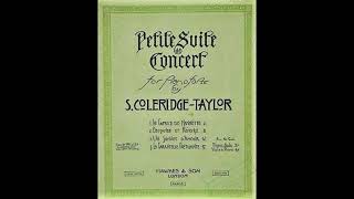 COLERIDGETAYLOR Petite Suite de Concert [upl. by Atiner]