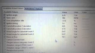 Porsche 996 Supercharged Durametric Camshaft Deviation Readings [upl. by Esertal]