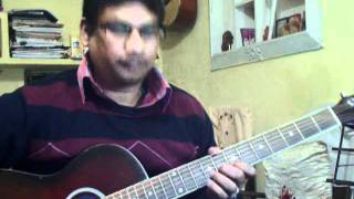 Taal se taal mila on guitar [upl. by Aicala]