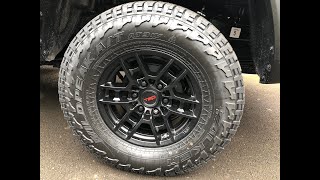 Falken Wildpeak AT3W 2657016 on 2020 Toyota Tacoma TRD Pro [upl. by Sirovart]