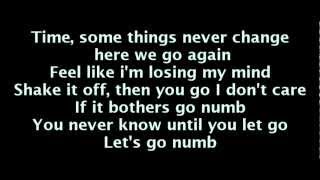 Usher  Numb lyrics [upl. by Ynomrah]