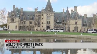 Biltmore Estate reopens in Asheville [upl. by Alger]