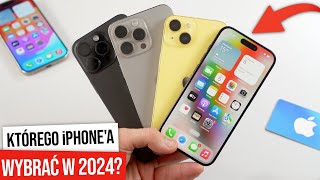 Jakiego iPhonea Kupić w 2024 📲 6 NAJLEPSZYCH Modeli [upl. by Cos]