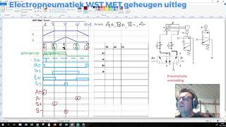 Electropneumatiek WST uitleg Met geheugen [upl. by Tsnre700]