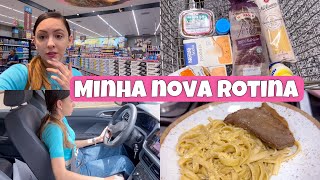 ROTINA DE DONA DE CASA E MÃE  COMPRAS DE SUPERMERCADO  COZINHE COMIGO [upl. by Bartko]