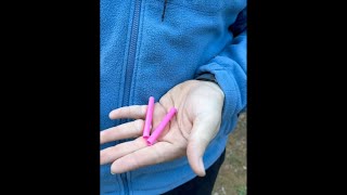 Making a Fire Starter with Cotton and Straw for Campfires [upl. by Nwahsear]