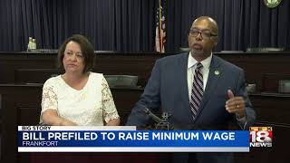 Bill Prefiled to Raise Minimum Wage [upl. by Lotta273]