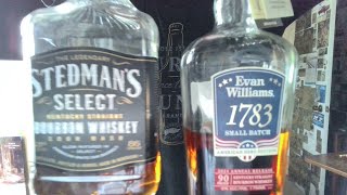 Steadmans Select vs Evan Williams 1783 Small Batch [upl. by Yrod891]