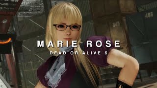 Marie Rose Scenes for Editing  DOA6 [upl. by Nitin695]