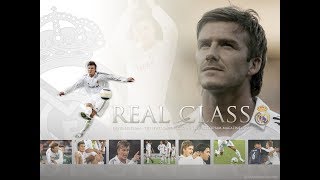 David Beckham ● The King of Crossing ● Skills and Highlights [upl. by Ardnuhsor]