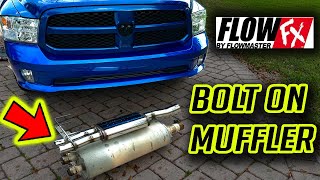 RAM 1500 Direct Fit Muffler  Flowmaster FlowFX [upl. by Ahseinet]