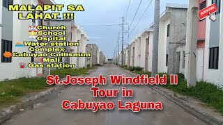 ST JOSEPH WINDFIELD 2  TOUR IN CABUYAO LAGUNA [upl. by Brooking285]