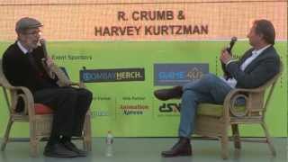 Comic Con India Special Session With Robert Crumb conducted by Gary Groth Part  1 [upl. by Gualtiero]