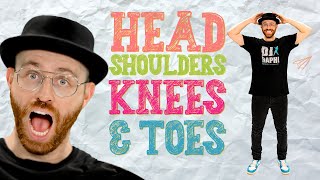 Head Shoulders Knees amp Toes  Exercise Song For Kids with DJ Raphi [upl. by Athalie]