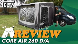 Telta Core Air 260 Driveaway Awning Review 2024 [upl. by Miarfe]