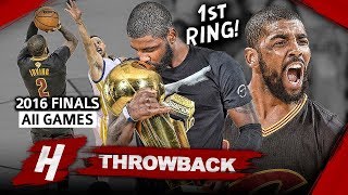 Kyrie Irving 1st Championship Full Series Highlights vs Warriors 2016 Finals  EPIC CLUTCH Shot [upl. by Aramoiz598]