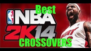 My Career NBA2k14 Next Gen Best Crossovers and My setup [upl. by Ynar912]