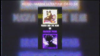 HISTED  MASHA ULTRAFUNK  MASHA AND THE BEAR  BRAZILIAN PHONK 080324 TikTok [upl. by Neiht]