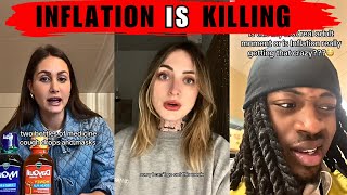 Inflation is making it Impossible to LIVE  TikTok Rant on Inflation Cost of living PART4 [upl. by Zetrok328]