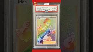 PSA 10 Irida 204189 SWSH Astral Radiance Full Art Rainbow Rare Pokemon Card [upl. by Atok]