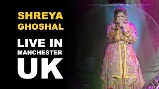 Shreya Ghoshal Live in Concert  All Hearts Tour  Manchester UK  February 2024 [upl. by Yekcim490]