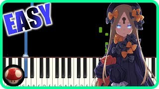 Fate Grand Order OP  清廉なる Heretics  EASY Piano Tutorial  【FGO】禁忌降臨庭園セイレム テーマ曲【ピアノ簡単楽譜】by TAM [upl. by Bilbe]