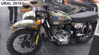 The 2018 URAL Sidecar Motorcycles made in Russia [upl. by Ernesta]