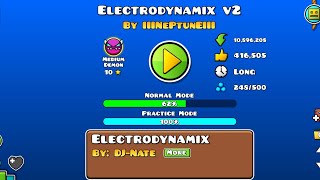 electrodynamix v2 62 geometry dash [upl. by Cott]