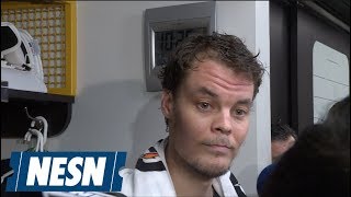 Tuukka Rask addresses media following Bruins Game 4 loss to Lightning [upl. by Gnek]