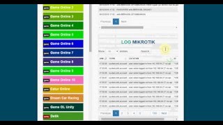 MIKROSTATOR  MIKROTIK API PHP  Add User Change password Active Hotspot Realtime Log Message [upl. by Noreg]