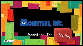 Monsters Inc trailer [upl. by Agna]