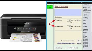 RESET LEVELS OF INK EPSON L380  L382 And L386 L383 L385 L485 Ink pad [upl. by Tirma554]