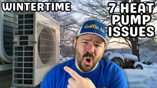 7 Heat pump issues in Winter  Top Heat Pump Problems [upl. by Gherardi413]