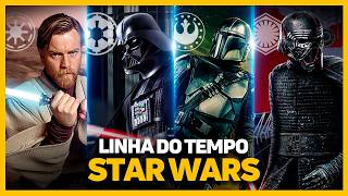 Star Wars Linha do Tempo EXPLICADA [upl. by Herrle]