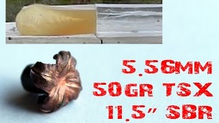 Why 50gr TSX Is The Ultimate 556mm Home Defense Load Black Hills 556mm 50gr TSX Gel Test [upl. by Sarson]