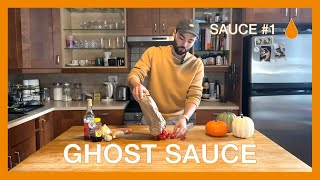 This Hot Sauce Will Turn You Into A GHOST For Halloween  Recipe 7 [upl. by Ahsiea]