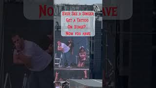 Tattoo on stage Sure why not tattoo [upl. by Aset]