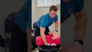 ASMR Chiropractic Adjustment with Dr Sam ASMRAdjustment ChiropracticCare BayCityMichigan [upl. by Anyahs139]