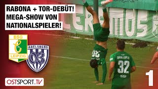 RABONA  Tor MegaShow von Nationalspieler Chemie Leipzig  Babelsberg 03  Regionalliga Nordost [upl. by Marshal714]