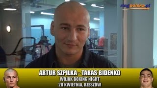 Urodzinowy Artur Szpilka 8 dni przed walką z Tarasem Bidenko [upl. by Kore]