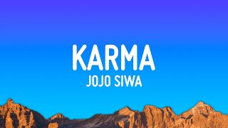 JoJo Siwa  Karma Lyrics [upl. by Arnuad]